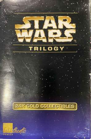 Star Wars Trilogy - 24K Gold Collectibles